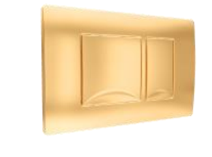 Dual Flush Plate (Brass)