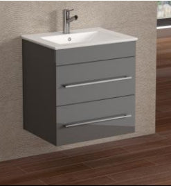 Sorento 600 Grey Gloss Wall Unit (Sorento Range)