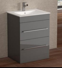 Sorento 600 Grey Gloss Floor Unit