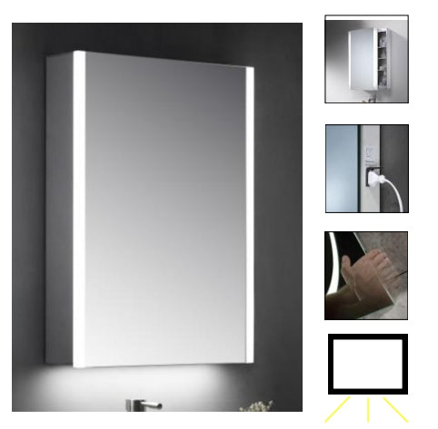 LED 500 Cabinet Mirror
