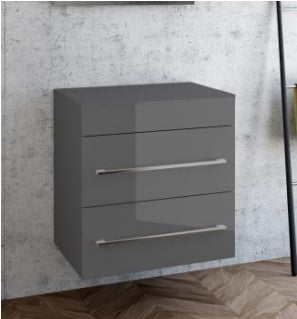 Sorento 600 Grey Gloss  Wall Unit