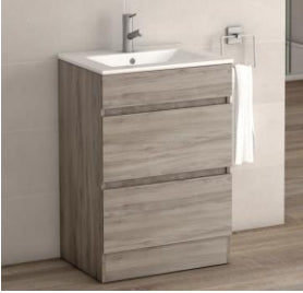 Viena 600 Grey Floor Unit