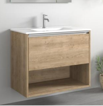 Veleta 800 Oak Wall Unit