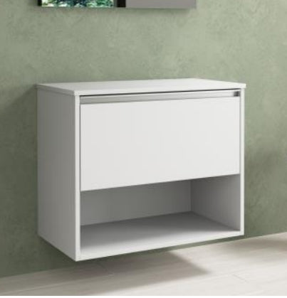 Veleta 800 Matt White  Wall Unit