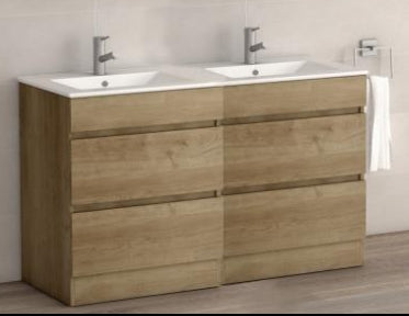 Viena 1200 Oak Double Floor Unit