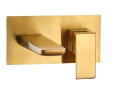 Torino Brass Wall Mounted  Basin/Bath Filler