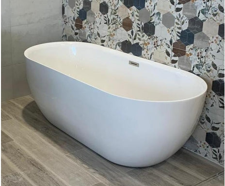 Bilbao Double Ended Bath  (including click clack waste & overflow)