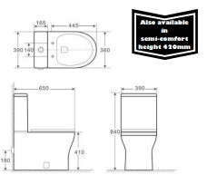 Fully Shrouded Toilets (Eclipse)