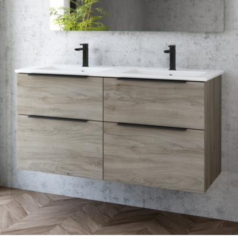 Galsaky 1200 Double Grey Ash Wall Unit