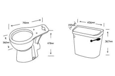 Load image into Gallery viewer, Comfort High Toilets
