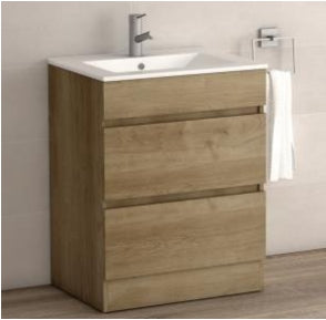 Viena 800 Oak Floor Unit