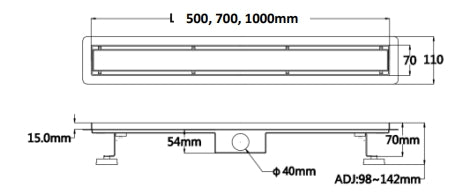 Linear Floor Drain