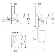 Load image into Gallery viewer, Comfort High Toilets (Nero)
