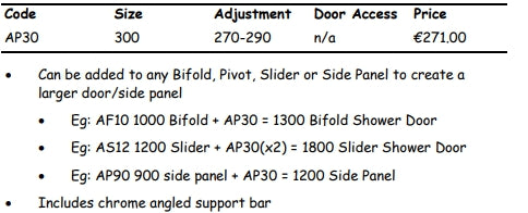 Aero Extension Panel