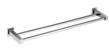 Leo Double Towel Bar  600mm