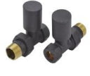 Anthracite  Straight Rad  Valves