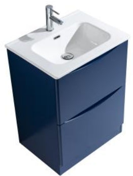 Sophie 600 Deep Blue Floor Unit