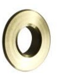 Basins/Pedestal (Brushed Brass Basin Overflow Ring)