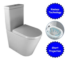 Load image into Gallery viewer, Fully Shrouded Toilets (Zoe)
