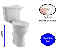 Open Back Toilets (Comfort)