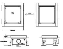 Load image into Gallery viewer, Square Floor Drain
